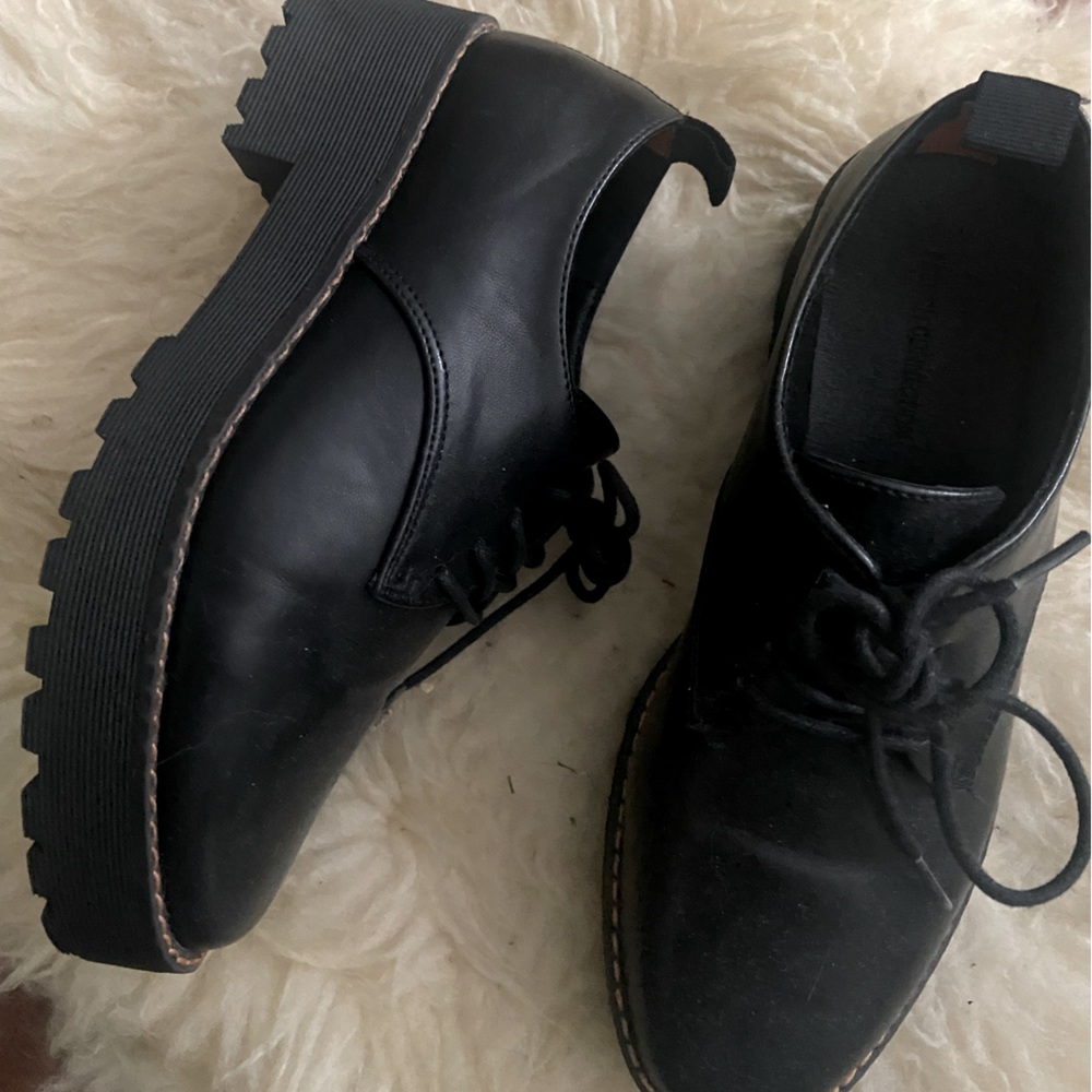 French Connection Lug Sole Oxfords Shoes